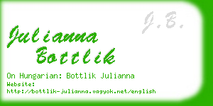 julianna bottlik business card